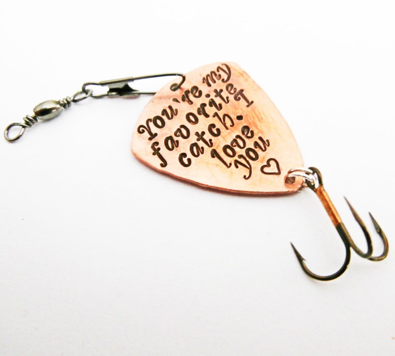 Personalized Fishing Lure Fishing Spoon Keepsake Lure Groom Etsy