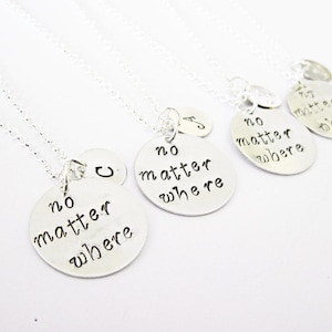 4 best friend necklace long distance, initial necklace personalized jewelry, gift for best friends jewelry friendship four bff necklace