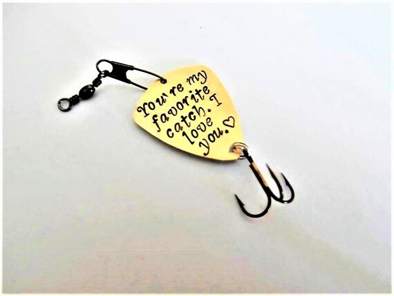 "You Are The Greatest Catch" Fishing Lure Hook Gift - Stainless Steel, Velvet Bag, For Fishermen - View #7