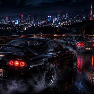 4K JDM Wallpaper Pack | Tokyo Mountain Racing