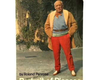 Portrait of Picasso by Roland Penrose The Museum of Modern Art 1971 Edition Vintage Book