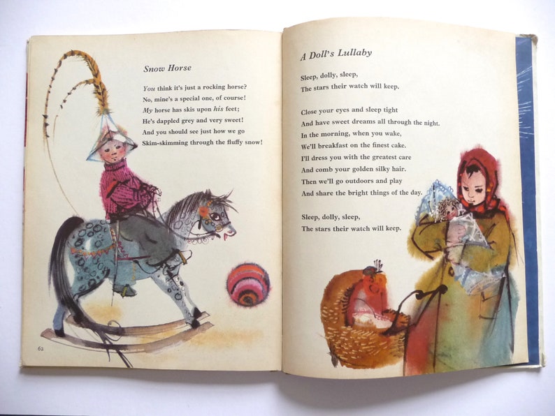 Sing A Song of Everything by Rosemary Garland Illustrated by Mirko Hanak Art Verse Book image 6