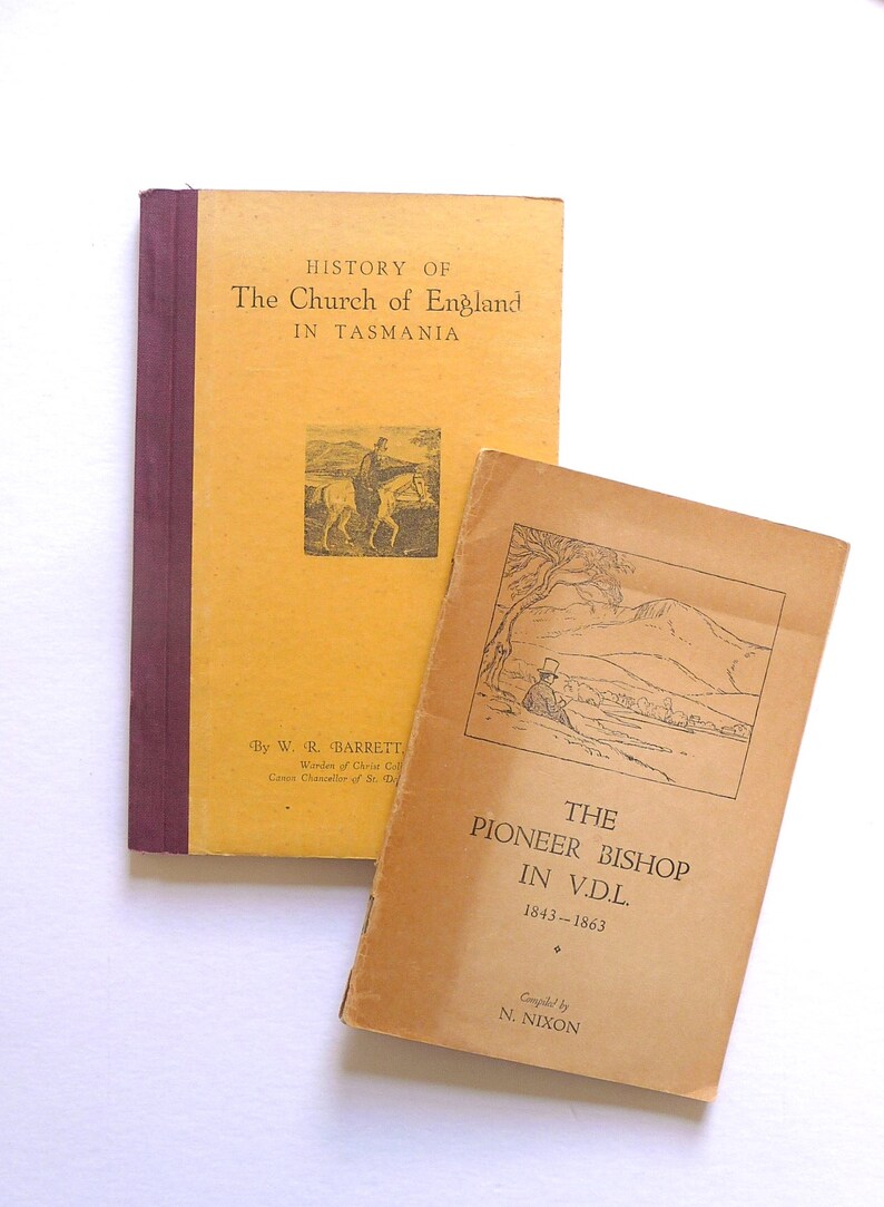 History of The Church of England andThe Pioneer Bishop in Van Dieman's Land Books Church History 1843-1863 image 1