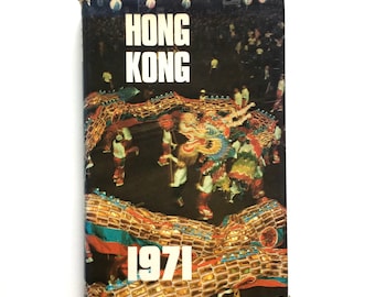 Hong Kong Report for the Year 1971 Hong Kong Government Press 1972 Vintage Book