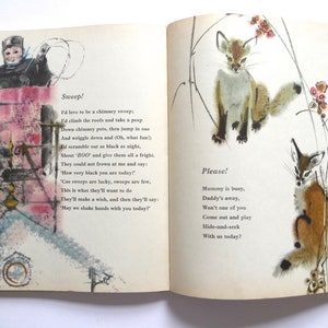 Sing A Song of Everything by Rosemary Garland Illustrated by Mirko Hanak Art Verse Book image 8