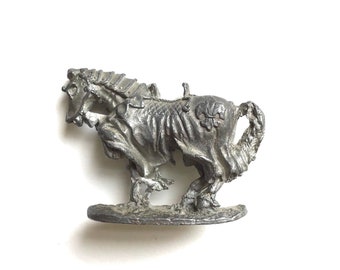 Horse Figurine Lead Grenadier Horse Generation Warhammer Lead Figurine