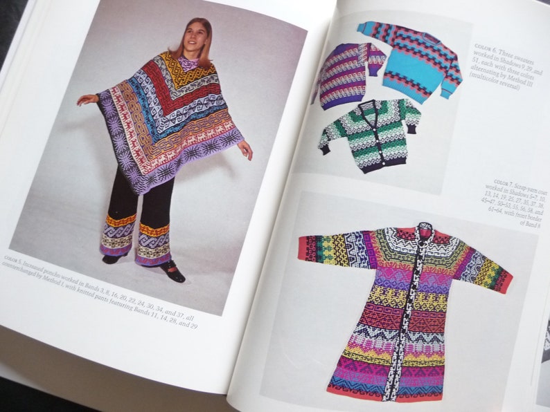 Mosaic Knitting by Barbara G. Walker Knitting Pattern Book Etsy