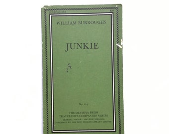 William Burroughs Junkie The New English Library Limited 1966 Edition Vintage Book