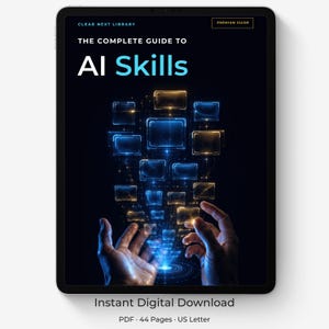AI Skills Guide – Learn AI Agents, Prompt Engineering & Skill Building | Practical eBook PDF Download