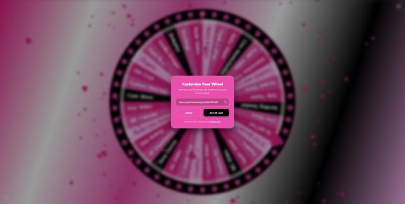 Interactive Spin Wheel Game, Custom HTML Overlay, Fan Engagement Tool ...
