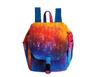 Backpack Tie dye cotton Medium
