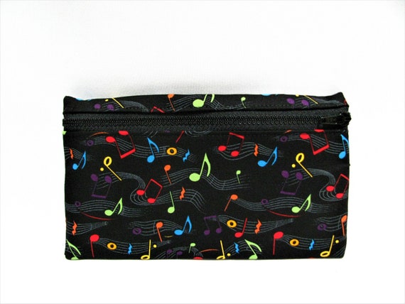 large pouch music note print cotton etsy large music notes printable