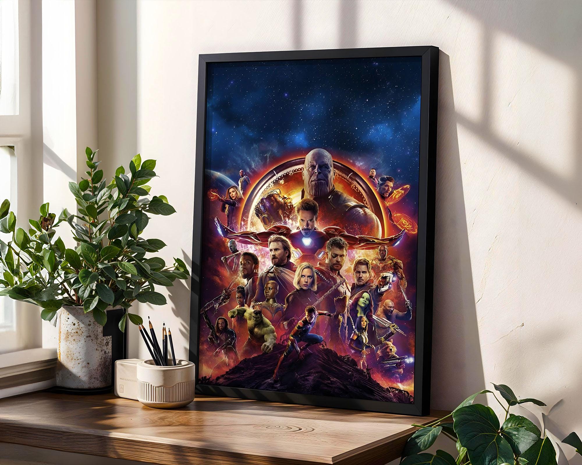 インフィニティウォーのポスター - Etsy 日本