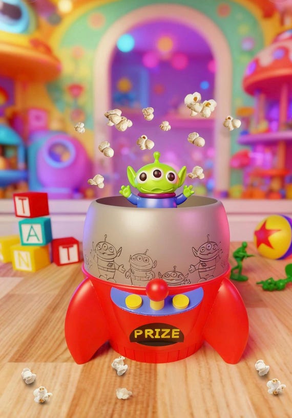 Buzz Lightyear Popcorn Bucket | Toy Story Inspired 3D Printed