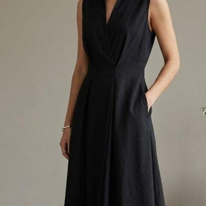 long black church dresses Runwind Black Church Dresses for Women 2026 Maxi Button Down 3/4 Sleeves Print Dress Casual with Pockets at Amazon Women's Clothing store