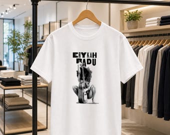 Erykah Badu Shirt, Vintage Soul Music Tee