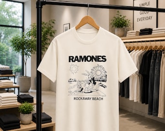 The Ramones Band Shirt, Vintage Punk Shirt