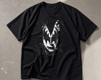 Comfort Color Ace Frehley T-Shirt, Vintage Retro Guitar Legend Tee