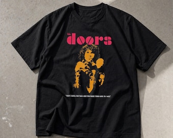 Comfort Color  The Doors Band Shirt, Vintage Classic Rock T-Shirt