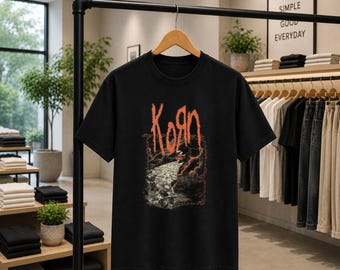 Korn Vintage Band T-Shirt, Korn Graphic Tee