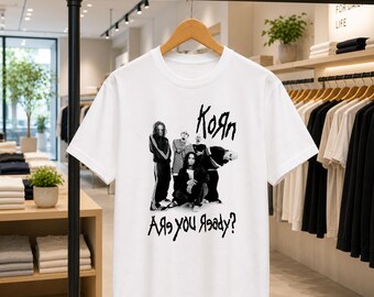 Korn Are You Ready T-Shirt, Vintage Korn Graphic Tee