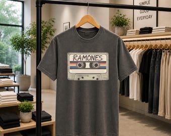 Ramones Graphic T-Shirt, Vintage Punk Shirt