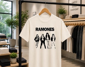 Ramones Punk T-Shirt, Vintage Rock Shirt