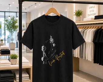 Linda Ronstadt Vintage Shirt, Classic Rock Graphic Tee