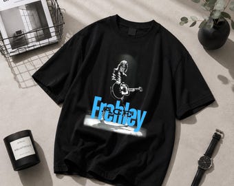 Vintage Ace Frehley T-Shirt, Comfort Color Rock Band Graphic Tee