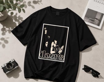 Vintage The Doors Band Shirt, Classic Rock T-Shirt