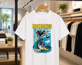 The Ramones Band Shirt, Retro Punk Tee