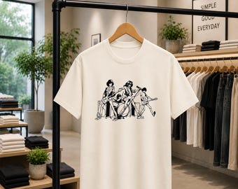 Vintage The Ramones Band Shirt, NYC Rock Graphic Clothes Tee
