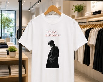 Comfort Color Peaky Blinders Shirt, Vintage Thomas Shelby Graphic Tee