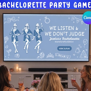 Girl Gone Mild Bachelorette Party Game Viral Hen Party Game Fun Bach Party Game Drinking Game Editable Canva Game We Listen & We Don't Judge