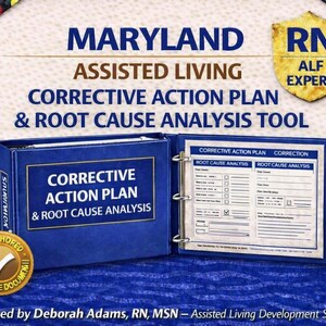 Maryland Assisted Living Corrective Action Plan & Root Cause Analysis
