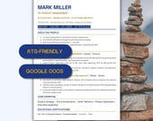 Executive Tech Resume Bundle | ATS Friendly Google Docs Template
