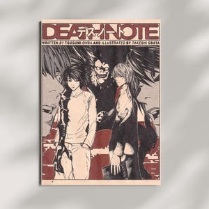L Death Note Poster - Etsy