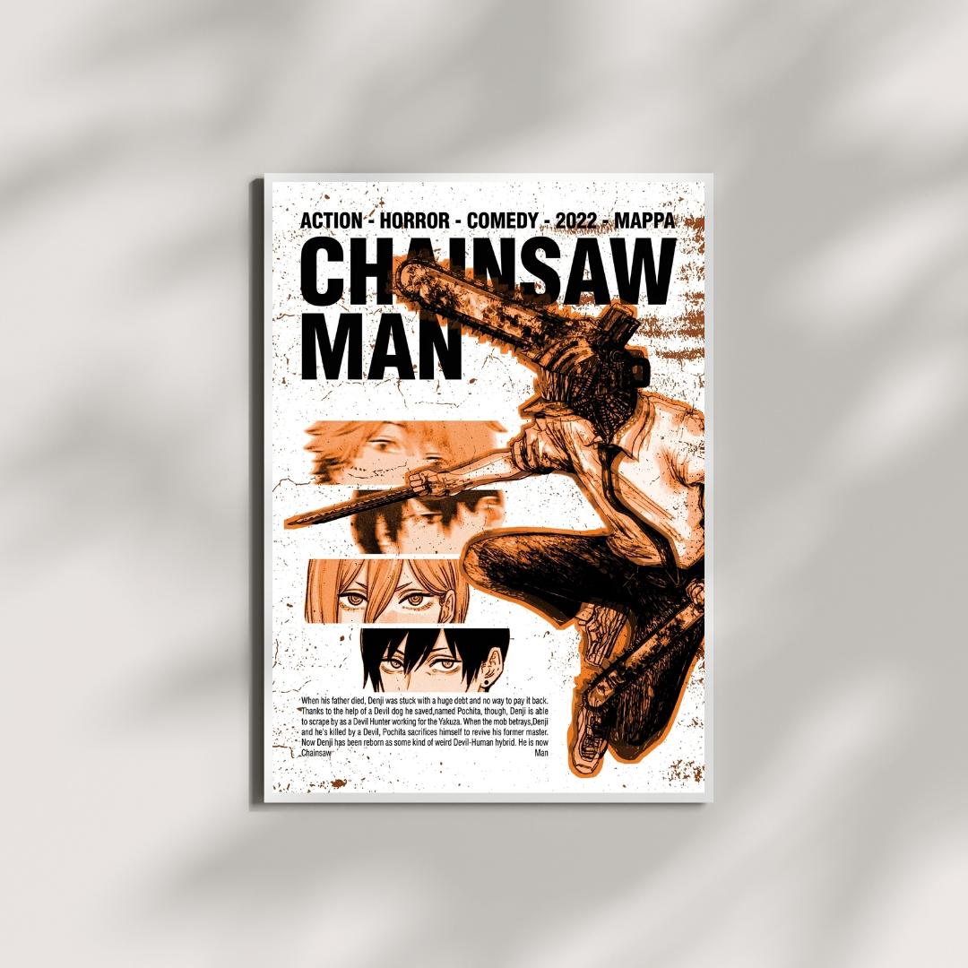 Chainsaw man manga panel - Etsy 日本