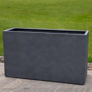 Campania international sandal planter 591836 s/1 large rectangular pot