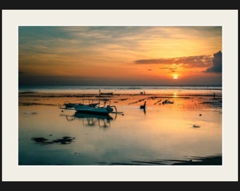 Sunset on Nusa Lembongan (Bali, Indonesia)