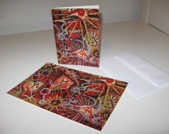 Blank Notecards, "Aum" Pack of 5