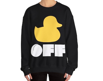 Badeend UIT-sweater | Grappige grafische ronde hals
