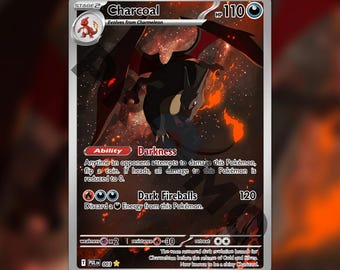Charcoal Custom made TCG HOLO Card Urban Legends PUL-003