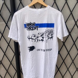 Minor Threat Out of Step Shirt - Etsy