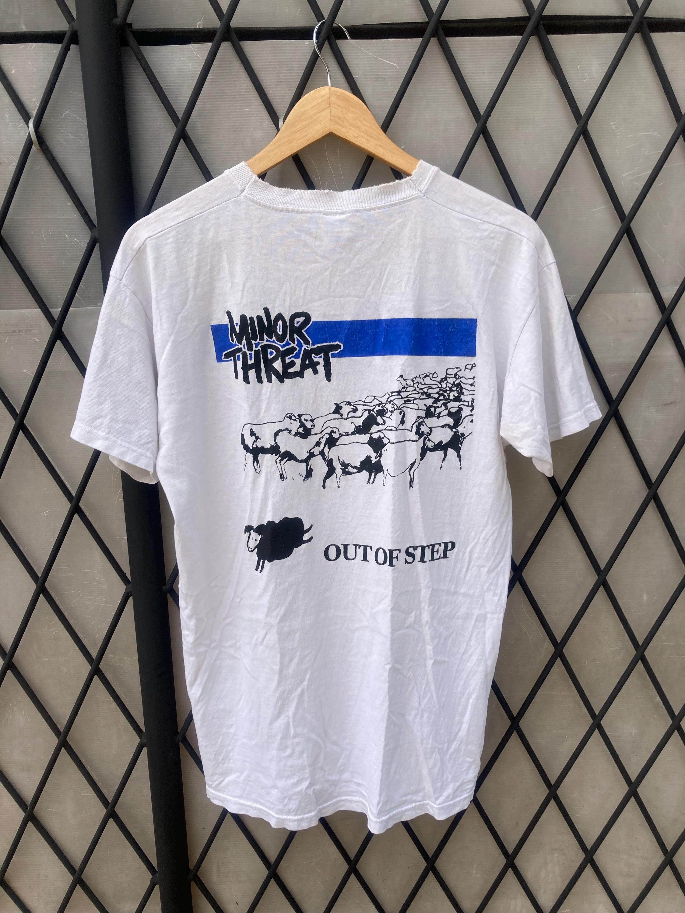 Minor Threat Out of Step Shirt - Etsy
