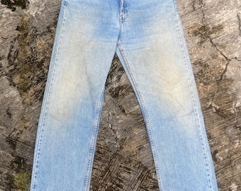 Vintage Levi’s 505 Orange Tab 90s Acid Wash W34 L34