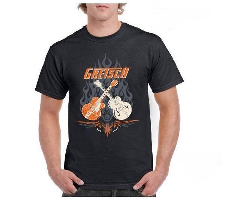 Gretsch Dual Guitar 100% Cotton T-Shirt - GretschGear