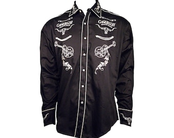 Gretsch 6120 Western Embroidered Shirt – Limited Edition
