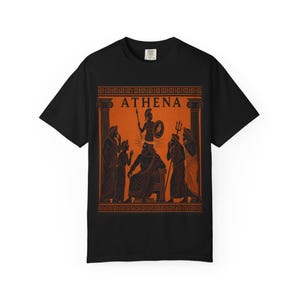 Birth of Athena Shirt | Greek Vase Art Mythology Tee | Ancient Greek Pottery Style | Greek Mythology Gift