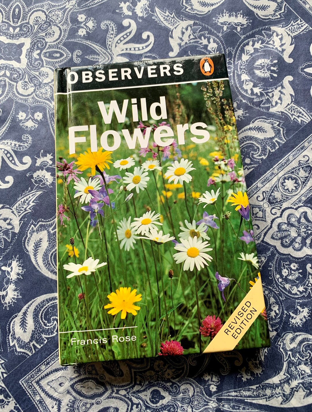 Vintage Observers Wild Flowers Book Etsy